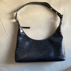 Black, Mango, shoulder bag